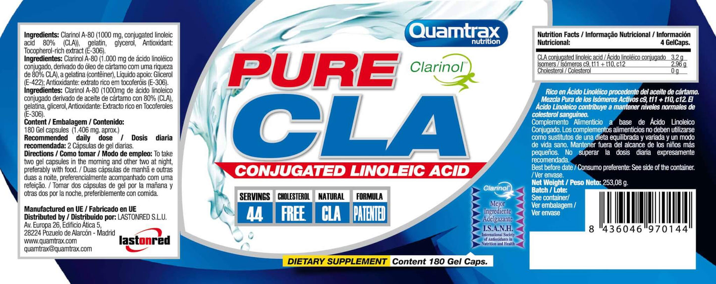 PureCLA 180 GelCaps 2014 7,6x20,1 OK